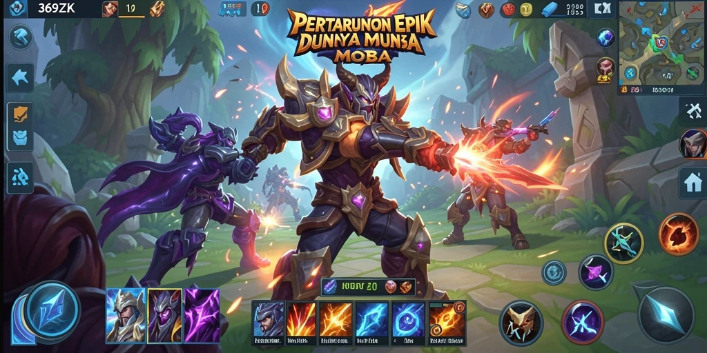 Tampilan menarik dari gameplay 369ZK yang membuat adrenalin meningkat.