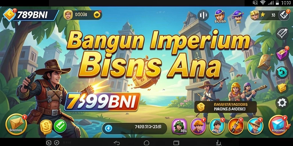Tampilan gameplay mendebarkan dari 789BNI saat membangun bisnis.