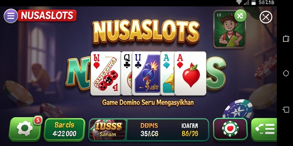 Tampilan menakjubkan gameplay NUSASLOTS yang seru.
